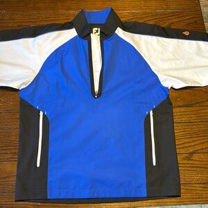 FootJoy SS Sport Windshirt (NWT). Size Small. Logo on L sleeve.
